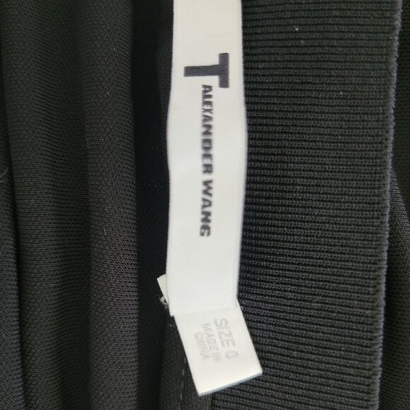 Alexander Wang Strappy Camisole Top Womens Size 0 Black Minimalist Classy - Picture 6 of 7